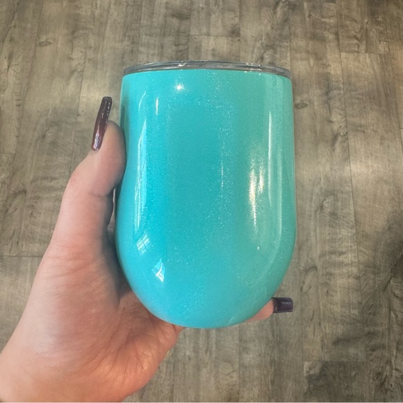 Corkcicle Unicorn Magic Enchanted Tide Blue 12oz Stemless Insulated Wine Tumbler - Picture 4 of 7